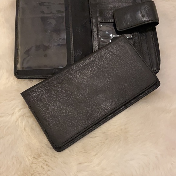 Fossil 1954 Black Leather two-in-one multi pocket wallet 😎🔥 - Picture 15 of 17